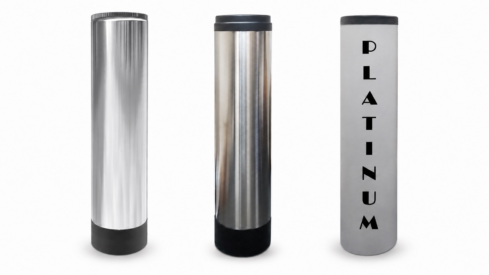 HDPE, stainless 430, and brushed 304 tank jackets
