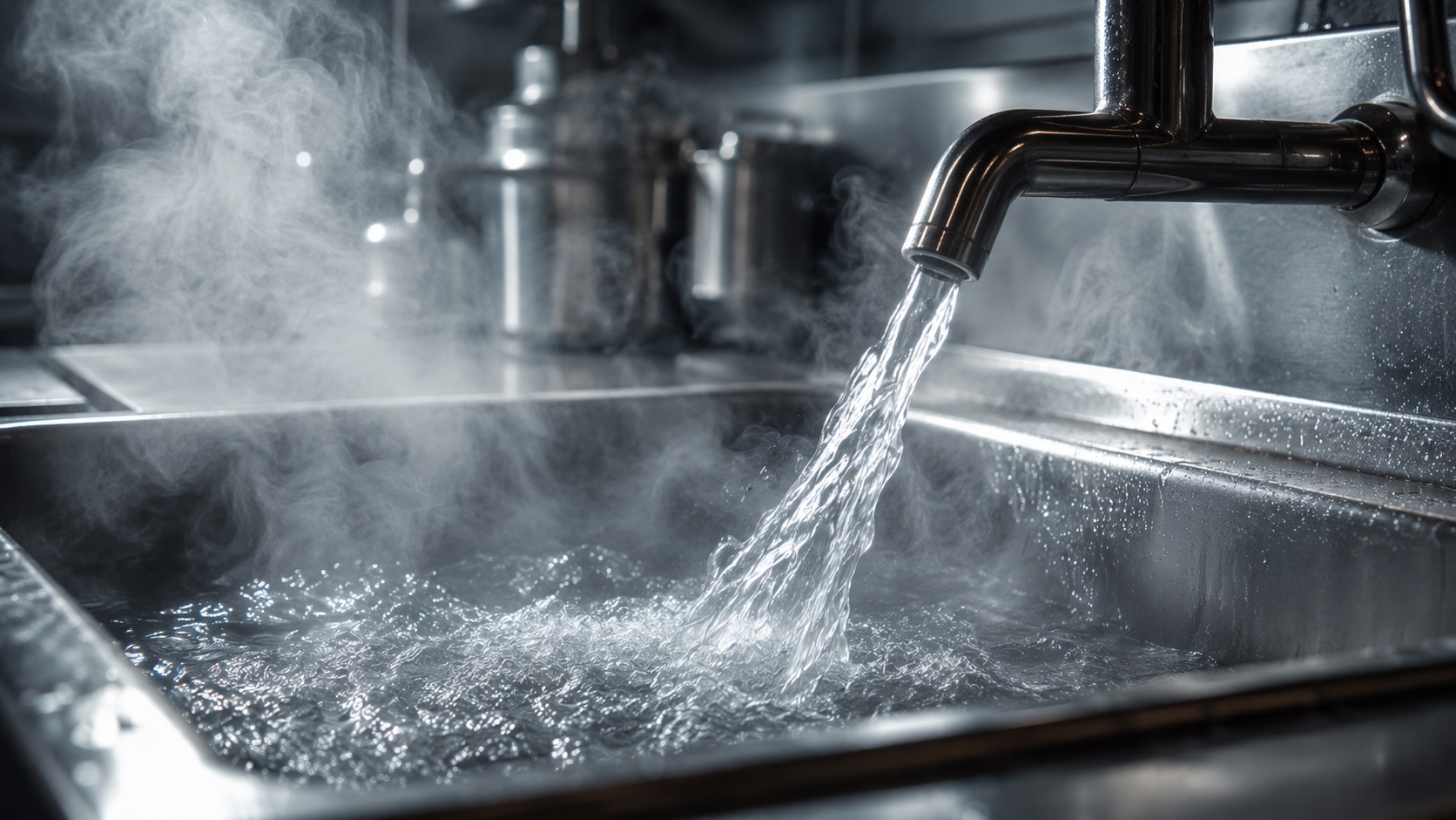 Restaurant Kitchen — Peak-Service Hot Water