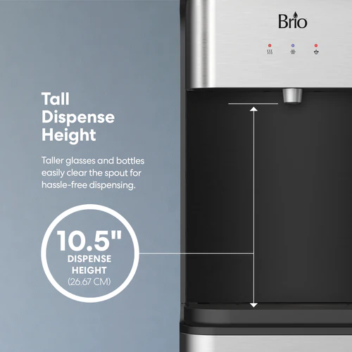 Brio 430 Series 3-Stage Bottleless Water Cooler detail 2