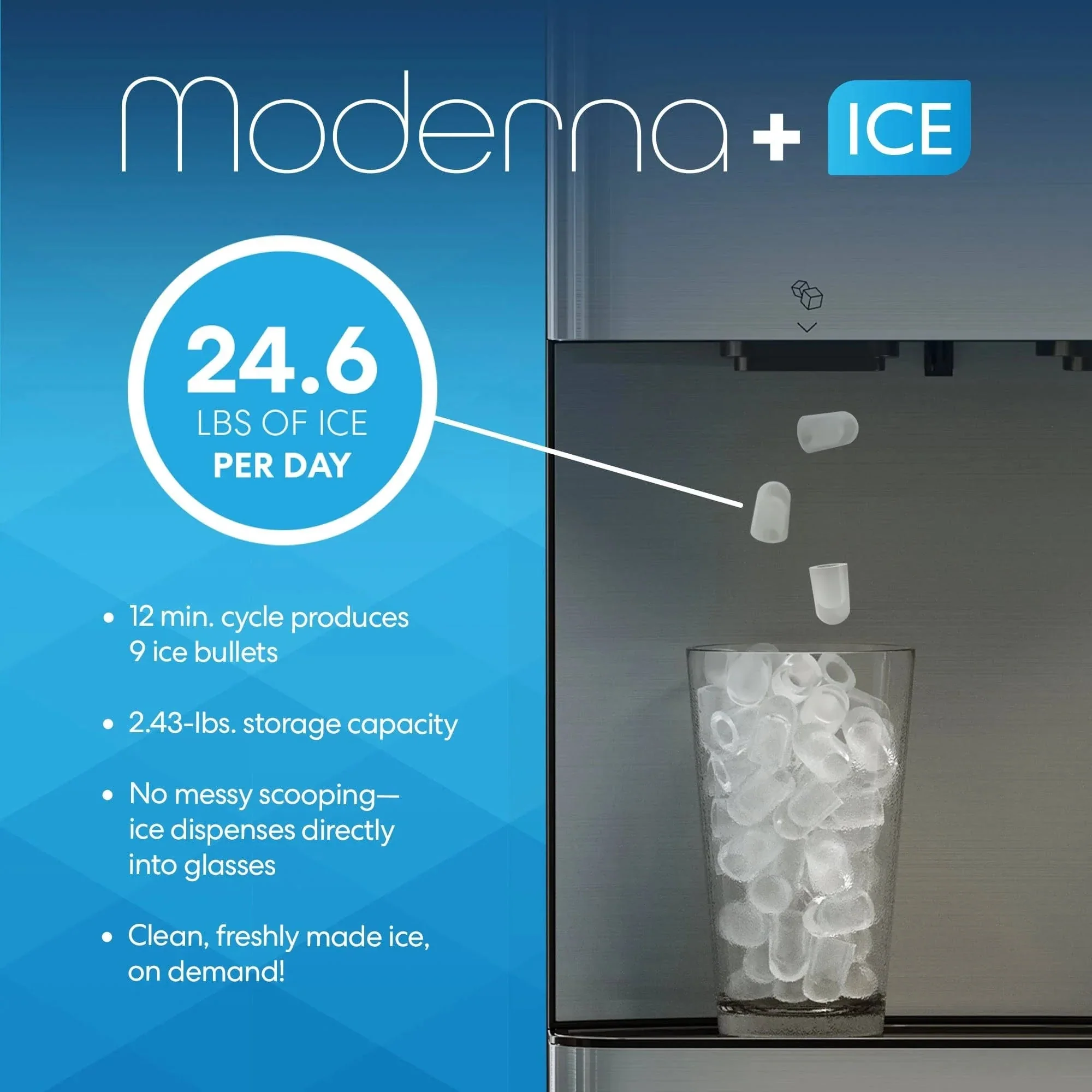 AquaCool Point-of-Use Water Cooler & Ice Dispenser detail 2